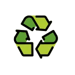Recycling Symbol SVG Icon